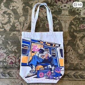 Dunkin/Madsteez Knicks Tote Bag